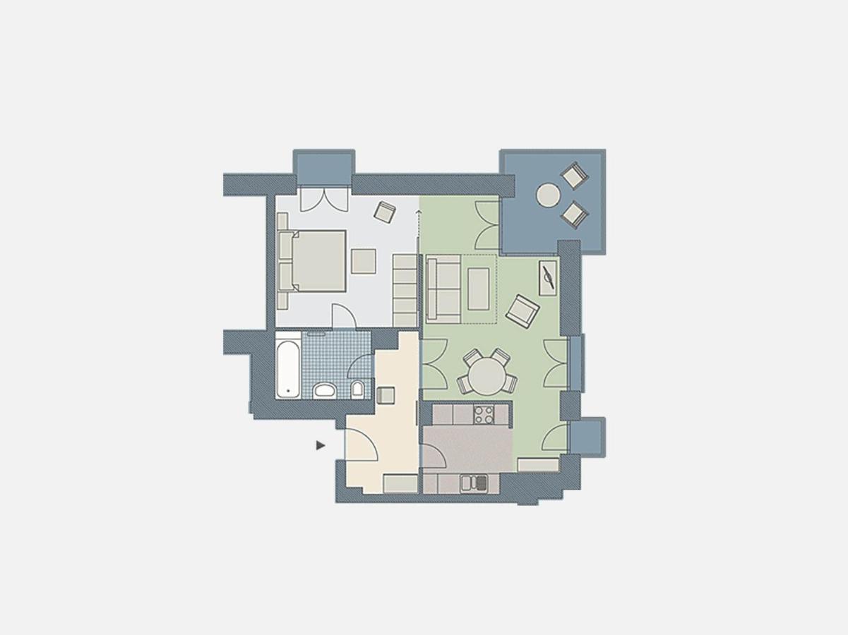 Kaiservillen Heringsdorf - Ferienwohnung Mit 1 Schlafzimmer Und Balkon D224 Heringsdorf (Usedom) Exterior foto